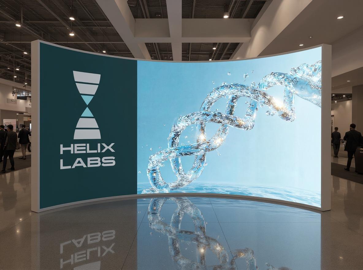 Helix Labs one-pager design